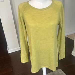 Eileen Fisher Lightweight Relaxed Fit Italian Wool Sweater S